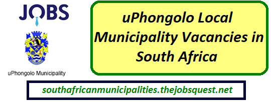 uPhongolo Local Municipality Vacancies