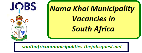 Nama Khoi Municipality Vacancies
