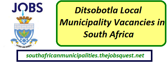 Ditsobotla Local Municipality Vacancies