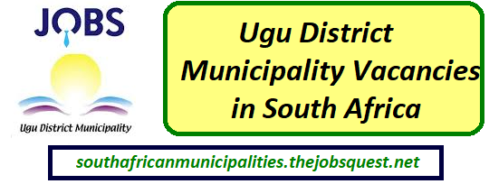Ugu District Municipality Vacancies