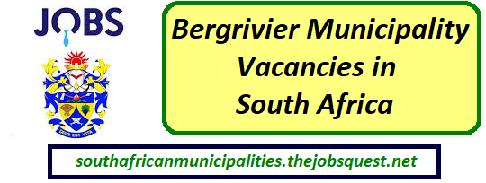 Bergrivier Municipality Vacancies